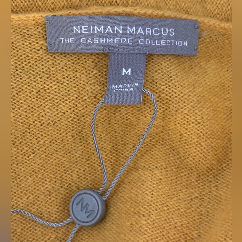 Neiman Marcus NWT Cashmere Open-Front Women's Sweater M - Picture 7 of 11